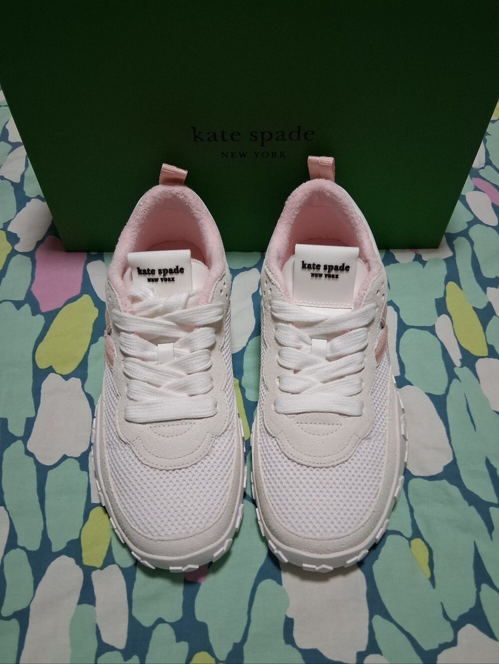 Kate Spade K Lace-up Sneakers - Picture 3 of 14